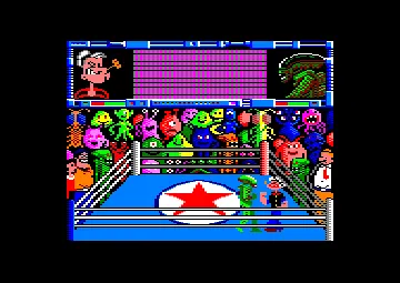 Popeye 3 (UK) (128K) (1992) (Version 6128) screen shot game playing